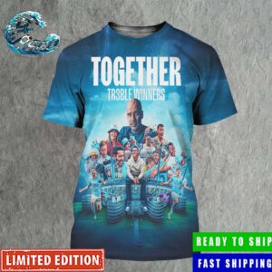 Manchester City Together Treble Winners All Over Print Shirt