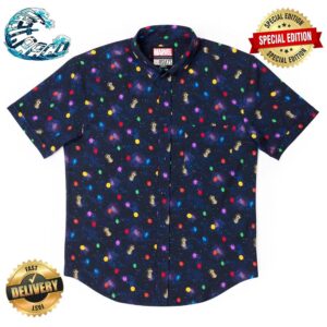 Marvel Perfectly Balanced RSVLTS Collection Summer Hawaiian Shirt