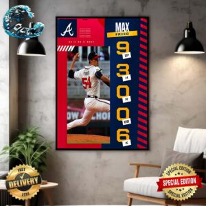 Max Fried Atlanta Braves 92 Pitches The Third Maddux Of His Career Home Decor Poster Canvas