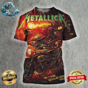 Metallica 72 Season Poster Series If I Run Still My Shadows Follow By Munk One All Over Print Shirt