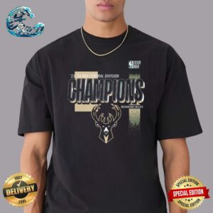 Milwaukee Bucks 2024 Central Division Champions Unisex T-Shirt