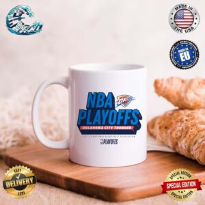 NBA Playoffs Oklahoma City Thunder 2024 OKC Ceramic Mug