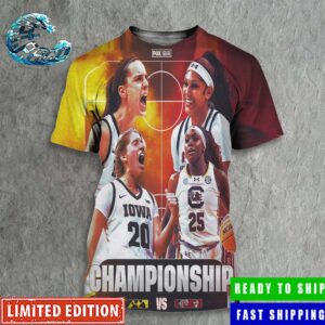 NCAA 2024 March Madness Women’s Basketball Championship Matchup Iowa Hawkeyes Vs South Carolina Gamecocks All Over Print Shirt