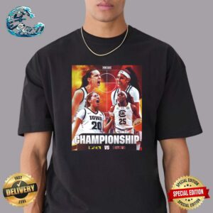 NCAA 2024 March Madness Women’s Basketball Championship Matchup Iowa Hawkeyes Vs South Carolina Gamecocks T-Shirt