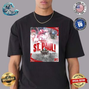 NCAA 2024 Men’s Frozen Four Boston University Back To Back Saint Paul MN Classic T-Shirt