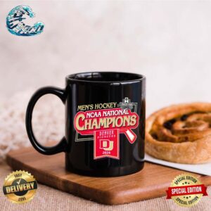 NCAA 2024 Men’s Frozen Four Denver Pioneers National Champions Coffee Ceramic Mug