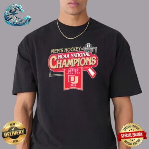 NCAA 2024 Men’s Frozen Four Denver Pioneers National Champions Vintage T-Shirt