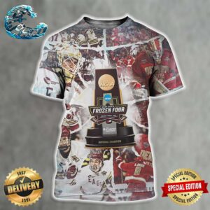 NCAA 2024 Men’s Frozen Four Matchup Boston College Vs Denver Pioneers Advance To The National Champions All Over Print Shirt