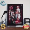 National Champions 2024 South Carolina Gamecocks NCAA March Madness Women’s Basketball Home Decor Poster Canvas