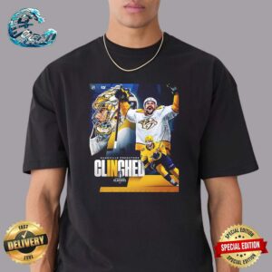 Nashville Predators Clinched Their Spot In The Stanley Cup Playoffs 2024 Classic T-Shirt