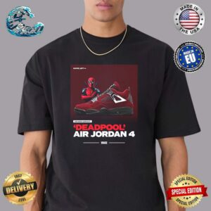 Nike Air Jordan 4 Deadpool Sneaker Gift For Fan Unisex T-Shirt