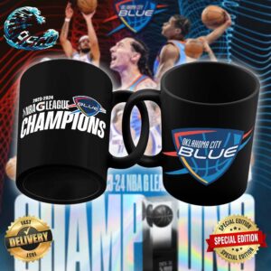 OKC Blue NBA G League Finals 2024 Champions Ceramic Mug
