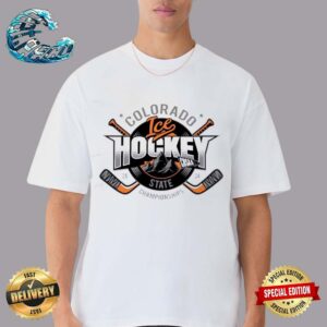 Official 2024 Colorado Ice Hockey CHSAA State Championships T-Shirt