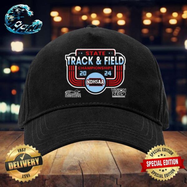 Official 2024 NDHSAA State Track And Field Championships Unisex Cap Snapback Hat