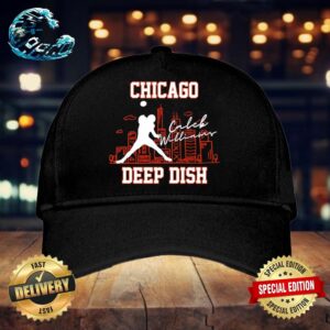 Official Caleb Williams Chicago Deep Dish Classic Cap Snapback Hat