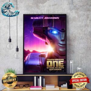 Official First Poster For Elita-1 In Transformers One Witness The Origin September Poster Canvas