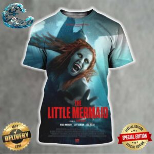 Official First Poster For The Little Mermaid Horror Film All Over Print Shirt