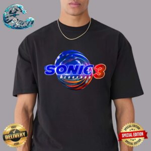 Official Logo For Sonic 3 The Hedgehog Unisex T-Shirt