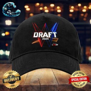 Official Logo For WWE Draft 2024 Classic Cap Snapback Hat