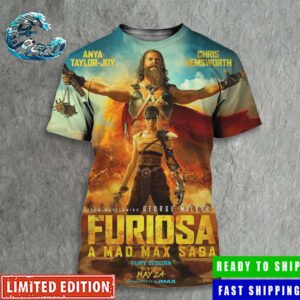 Official New Poster For Furiosa A Mad Max Saga In Theaters On May 24 All Over Print Shirt