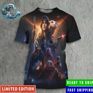 Official New Poster For Star Wars Outlaws Story Trailer Releases On Tuesday All Over Print Shirt