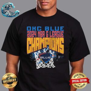 Official OKC Blue NBA G League Finals Champions 2024 Unisex T-Shirt