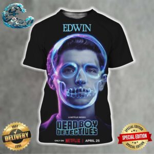 Official Poster George Rexstrew As Edwin Payne Dead Boy Detectives Out April 25th Only On Netflix All Over Print Shirt