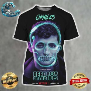 Official Poster Jayden Revri As Charles Rowland Dead Boy Detectives Out April 25th Only On Netflix All Over Print Shirt