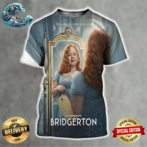 Official Poster Penelope Featherington In Bridgerton Season 3 Movie All Over Print Shirt