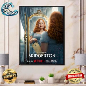 Official Poster Penelope Featherington In Bridgerton Season 3 Movie Home Decor Poster Canvas