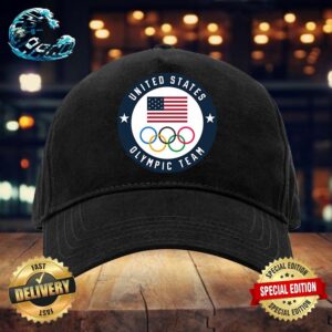 Official United States Olympic Team Logo 2024 Classic Cap Sanpback Hat