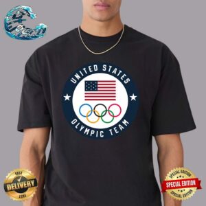 Official United States Olympic Team Logo 2024 Vintage T-Shirt