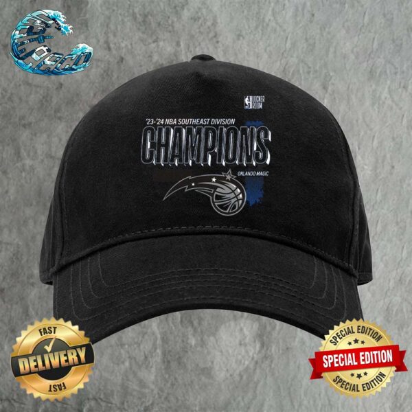 Orlando Magic 2024 Southeast Division Champions Unisex Cap Sanpback Hat
