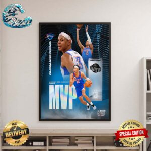 Ousmane Dieng From OKC Blue Is Your 2023-2024 NBA G League Finals MVP Home Decor Poster Canvas