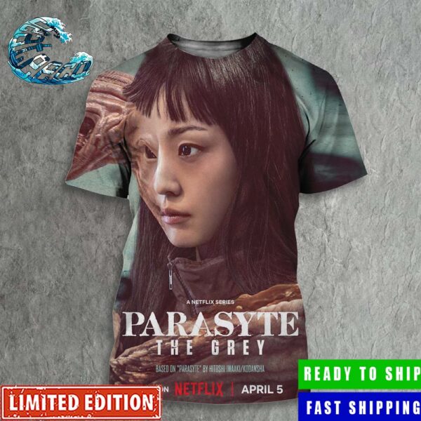 Parasyte The Grey Poster Only On Netflix April 5 All Over Print Shirt