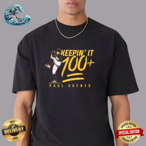 Paul Skenes Keepin It 100 Pittsburgh Baseball Vintage T-Shirt