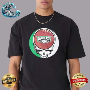 Philadelphia Eagles Grateful Dead Custom 2024 Premium T-Shirt