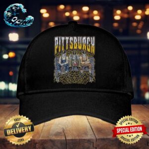 Pittsburgh Steelers Football Skeleton Dead 2024 Classic Cap Snapback Hat