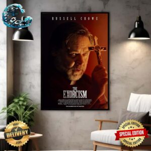 Poster For The Exorcism Starring By Russell Crowe Home Decor Poster Canvas