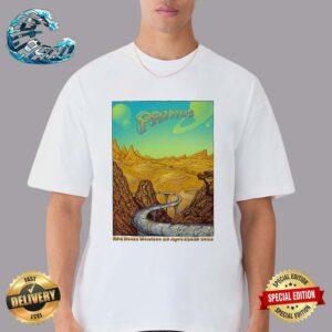 Primus The Poster For Tonight Is Show Red Rocks In Morrison CO April 25 And 26 2024 Unisex T-Shirt