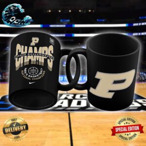 Purdue Boilermakers Nike 2024 NCAA Men’s Basketball National Champions March Madness Ceramic Mug