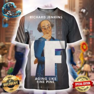 Richard Jenkins IF Character Poster Aging Like Fine Pine Exclusive To Cinemas May 16 All Over Print Shirt