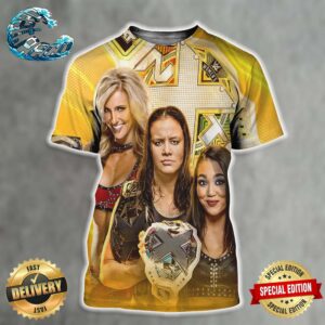 Roxanne Perez Charlotte And Shayna Baszler Is The Only Two-Time WWE NXT Women’s Champions In History All Over Print Shirt