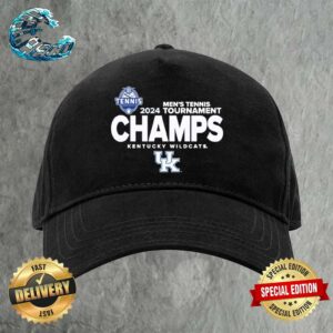 SEC Men’s Tennis 2024 Tournament Champs Kentucky Wildcats Classic Cap Snapback Hat