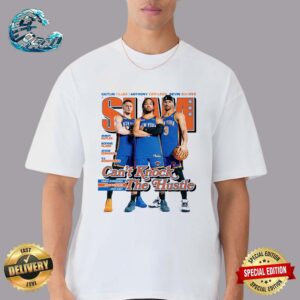 SLAM 249 New York Knicks Can’t Knock The Hustle Donte DiVincenzo Jalen Brunson And Josh Hart Unisex T-Shirt