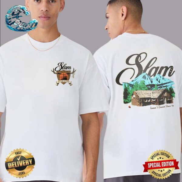 SLAM Big Game Hunters Lodge Two Sides Print Unisex T-Shirt