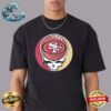 San Francisco 49ers Football Skeleton Dead 2024 Vintage T-Shirt