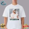 Congratulations Scottie Scheffler Gets His Second Champion At The Masters Unisex T-Shirt