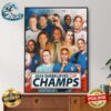 The USWNT Win The Shebelieves Cup Winners 2024 Champions For The Seventh Time Wall Decor Poster Canvas
