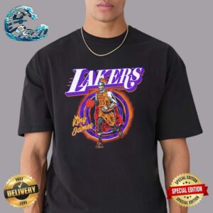 Skeleton King James Los Angeles Lakers Basketball Classic T-Shirt